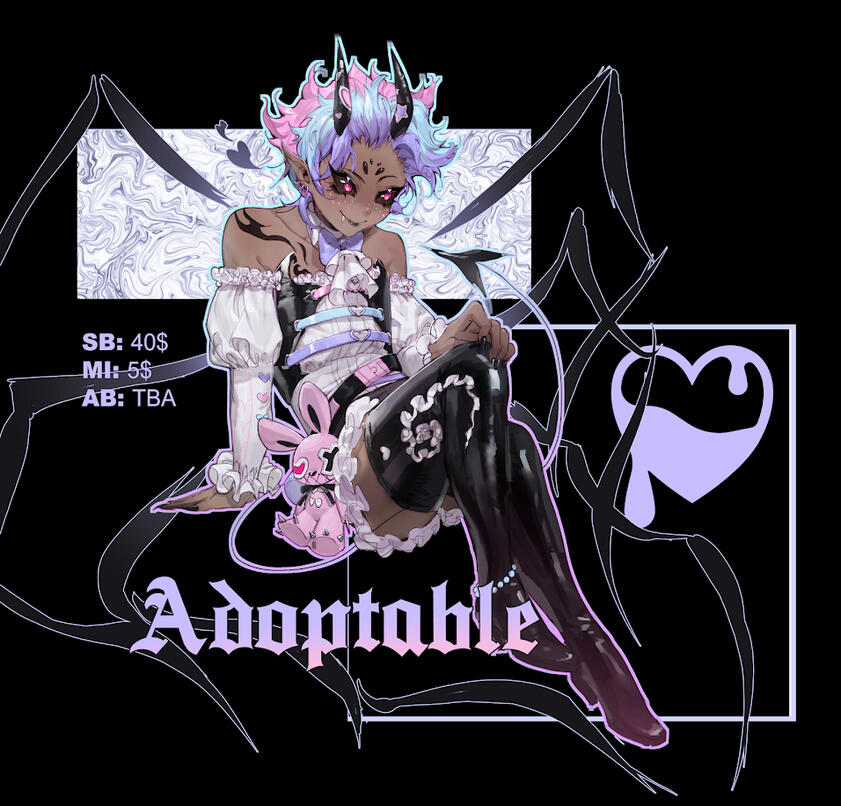 arachnid demon adopt